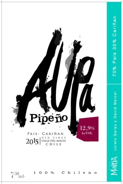Vina Maitia Aupa Pipeno Pais & Carignan - Image 2