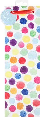 Watercolor Dot Wine bag - Image 2