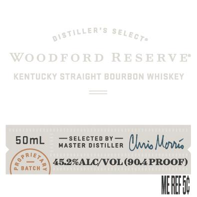 WOODFORD RESERVE BBN 50ML SLEEVE (12 BOTTLES) - Image 2