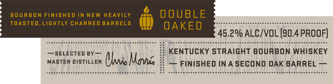 WOODFORD RESERVE DOUBLE OAKED 375ML - Image 2