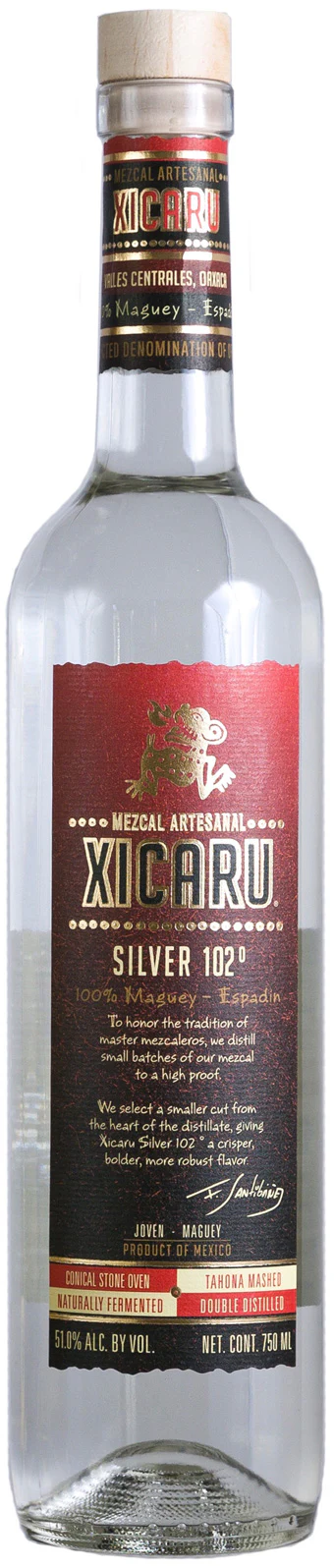XICARU SILVER MEZCAL102