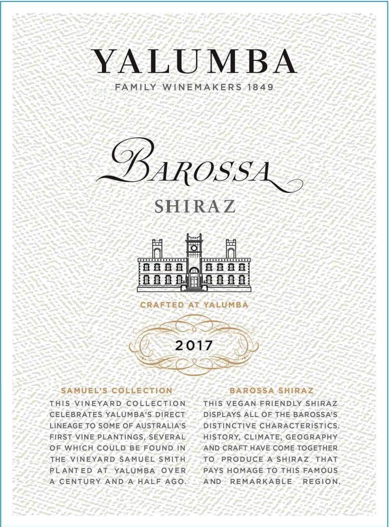 Yalumba Shiraz, Barossa - Image 2