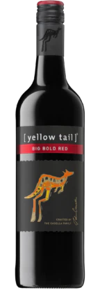 YELLOW TAIL BIG BOLD RED
