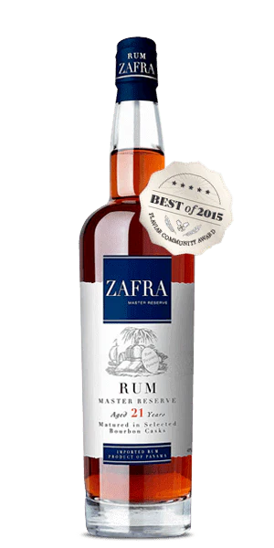 ZAFRA MASTER RESERVE RUM-21 YR